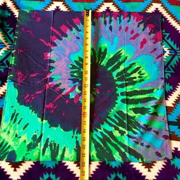 NWOT☮️Hippy Boho colorful 💜🦋bandana/face mask😷 - Picture 4 of 5